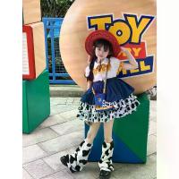 ราคา 2025 Girls' Tulle Skirt Children's Disney Lolita Princess Dress Toy Story Woody Cowboy Cosplay Costume (1733197644879004818)