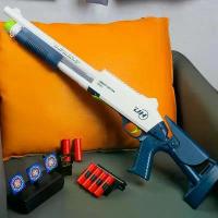 ราคา S686 ปืนของเล่นกระสุนอ่อนแบบพ่นกระสุนสองกระบอก คําแนะนําการขายที่ร้อนแรงในเดือนนี้ gun toy arrow gel เล่น ลูกโม่ เสียง ดัง ปลอม บีบีกัน อัดลม ไล่ นก กันเป็น ของเล่น นะครับ (1732706283720246650)