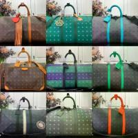 ราคา Autumn and Winter New Keepall5 Travel Bag Luggage Bag Large Capacity Travel Bag Business Trip Travel Handheld Gym Bag (1733266753796670799)