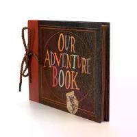 ราคา Bestselling DIY Scrapbook Travel Adventure Journal Vintage Kraft Paper Rope Loose-leaf Scrapbook Wrapped (1733184975565522714)