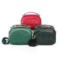 ราคา TREND กระเป๋าสะพานข้าง/กระเป๋าถือ หนังแท้ รุ่น ZOEY (มี 3 สี) | กระเป๋าแฟชั่น ผู้หญิง ขายร้อน (1733422400622921064)