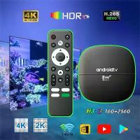 ราคา กล่องแอนดรอยด์ทีวี tx98 4K 2025 H313 16+256GB 2.4G/5Gwifi Bluetooth5.0 Android TV Box (1732749668877961080)