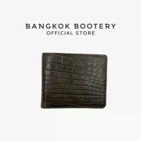 ราคา BANGKOK BOOTERY กระเป๋าสตางค์ รุ่น WALLET WITH CARD หนังจระเข้ กระเป๋าสตางค์หนังแท้ (1732699079366837390)