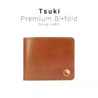 ราคา TSUKI Bi-fold Wallet (Premium) กระเป๋าสตางค์แบบพับรุ่นพรีเมี่ยม งานแฮนด์เมด หนังแท้ มีช่องใส่เหรียญ จุของได้เยอะ (1729675905688439413)