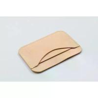 ราคา card holder wallet กระเป๋าบัตร กระเป๋าสตางค์ หนังแท้ หนังวัวฟอกฝาด ตอกชื่อฟรี handmade 100% (1733121309488284986)