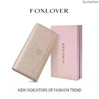 ราคา FOXLOVER กระเป๋าสตางค์ สามพับ ช่องเสียบการ์ดหลายช่อง หนังคุณภาพสูง สไตล์เรียบง่าย และทันสมัย จัดส่งฟรี กทม ซื้อ บัตร เงินสด ทรูมัน นี่ wallet ใน ติ๊ก ต็อก สตัง พิมรี่พาย เข้าถุงเงินสําหรับพนักงาน (173