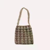 ราคา Papua New Guinea Bilum Shoulder Bag - Handwoven Tribal Craft แบรนด์เนม ของ แท้ แถม ถุงกระดาษฟรี ทุกออเดอร์ sling bag phone wallet กระเป๋าสตางค์ ใบเล็ก (1733289521708828171)