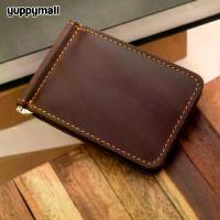ราคา พร้อมส่ง Money Clip, Wallet, Money Clip, 100% Cow Leather, Card Holder, Bank Clip, Made from Thai Factories. (1733041943560357050)
