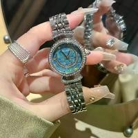 ราคา นาฬิกาข้อมือผู้หญิง นาฬิกา หน้าปัดโอปอล ออโรร่า กาแล็กซี ท้องฟ้าจำลอง ลายหินอ่อน สีฟ้า สีเงิน สายเลส ล้อมเพชร คริสตัล ระยิบระยับ หรูหรา ไฮโซ สวยๆ แปลกใหม่ แฟชั่น เกาหลี ใส่ออกงาน (1733417773467993446)