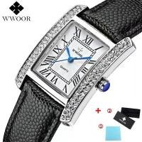ราคา Wwoor Top Luxury นาฬิกาผู้หญิงนาฬิกากันน้ํานาฬิกาแฟชั่น Casual Quartz Watch-8806 (1732760089704367203)