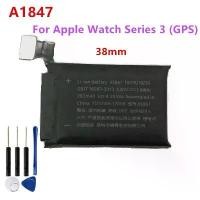 ราคา A1847แบตเตอรี่ ใหม่ของแท้สำหรับ Apple Watch Series 3 38mm รุ่น GPS Series3 a1847/ แบตเตอรี่ 262mAh พร้อมชุดไขควงถอด สไตล์การระเบิด (1733413393671358451)