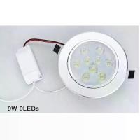 ราคา [COD] [คุ้มสุด! เเพ็ค 10 โคม] LED DOWNLIGHT โคมไฟดาว์นไลท์ 3W 5W 7W 9W 12W 15W โคมไฟตกเเต่งเพดาน โคมไฟฝังฝ้า โคมไฟส่องเฉพาะจุด เเสงwhite/warmwhite รุ่นขอบเงิน พร้อมหม้อเเปลง ติดตั้งใช้งานได้ทันที (173