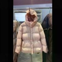 ราคา 2025 Winter New Fashion Thickened Cotton Jacket White Waist-Cinching Down Cotton Coat Women's Clothing (1733421163169089193)