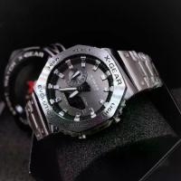 ราคา นาฬิกาข้อมือผู้ชาย แบรนด์แท้ X-GEAR หัวเหล็ก 2 ระบบ เข้มมีพรายน้ำ เข็มเล็กใช้งานได้จริง พร้อมกล่องเหล็กแบรนด์ (1733288729871353716)