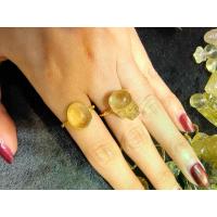 ราคา แหวนเงินชุบทอง ประดับ Libyan Desert Glass แท้ (1733421885750150531)