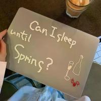 ราคา Shesell ready to ship ✨ Case for MacBook Transparent (Matte Surface) Cherry Wine Glass A2681 Air13/Pro13 Case MacBookAir15 A3241 (1733168006645515522)