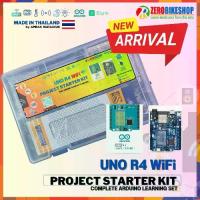 ราคา ชุดเรียนรู้ Arduino UNO R4 WiFi Project Starter kit Original UNO R4 WiFi 100% completible with Arduino Cloud by ZEROBIKE (1733375873429964101)