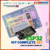 ราคา ESP32 Starter Kit ชุดเรียนรู้ ESP32 ESP-32S WiFi IOT Development Board internet of things พร้อมอุปกรณ์เสริม by ZEROBIKE (1733375115196204357)