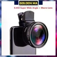 ราคา 0.45x super wide angle 12.5x Super Macro HD lens/Universal clip lens 3in1 Wide Angle + Fish Eye + macro lens for phone (1733061658704250242)