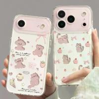 ราคา Phone case suitable for iPhone 17 and iPhone 12, 13, 14, Pro Max, 15 Plus, with cat and puppy patterns. Shockproof, thin soft case, lens protection. Compatible with iPhone 7, 8, (1733378703202223541)