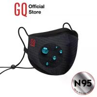 ราคา GQMax™ Mask หน้ากากผ้าสะท้อนน้ำและกันฝุ่น PM2.5 สีดำ (1732457815693952939)