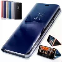ราคา [COD] Mirror Flip Cases For Xiaomi Redmi Note 14 13 12 11 Pro Plus 5G Stand Holder Phone Case Redmi Note 10S 11S 12S 10 9 8 Pro Cover (1733294329449711387)