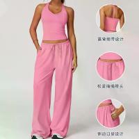 ราคา ชุดโยคะ, แปรง, กลับสบาย, กางเกงขากว้างหลวม, ชุดสองชิ้น, ชุดกีฬาลำลอง, ชุดวิ่ง, ชุดออกกำลังกาย, กางเกงกีฬาผู้หญิงใหม่, การออกกำลังกายแอโรบิค, รุ่นล่าสุด, เหมาะสำหรับต่อยมวยและโยคะ (1732861537416676718)