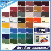 ราคา ✪TOA Roof Paint ขนาด 3.785 ลิตร สีทาหลังคา อเนกประสงค์ รูฟเพ้นท์ ทาสนาม สีทาพื้น สีทาอิฐ สีทากระถางต้นไม้✳ (1733116783046067904)