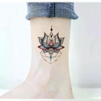 ราคา สติ๊กเกอร์รอยสัก ลายดอกบัว โทเท็ม และโยคะ มันดาลา กันน้ำ unisex ติดทนนาน สำหรับข้อเท้า ชุด หัด สัก มือ ใหม่ henna paint แทททู ยันต์ ไทย ไพรเมอร์ ขนตา แป้ง โก๊ะ พยาบาล แ (1732392841992766682)