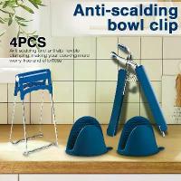 ราคา Plate Gripper, Anti-Scalding Bowl Clamp, Stainless Steel Hot Bowl Dish Pan Clip, Kitchen Plate Tongs (1733327114796369489)