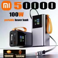 ราคา [COD] Xiaomi 165W 50000mAh Power Bank Portable PD External Battery LED PowerBank for Macbook Pro for iPad Fast Charge Power Station (1733453332816823875)
