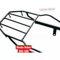 ราคา ตะแกรงท้าย/ rack วางของ Honda REBEL 300/500 งานหนาตรงรุ่น F (1732693559268181337)