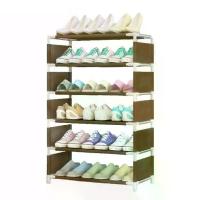 ราคา [ส่งฟรี] (โปร++) (มี 3 สี) MGN ชั้นวางรองเท้า DIY (ปรับได้) ที่วางรองเท้า 6 ชั้น 18 คู่ Shoes Rack - KA 36- 38 +ส่วนลด ตู้รองเท้า ชั้นวางรองเท้า ตู้เก็บรองเท้า ตู้ใส่รองเท้า (1733201500819326519)