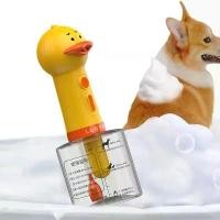 ราคา [COD] Electric Dog Shampoo Dispenser Duck Shampoo Foamer for Pet Foaming Soap Dispenser for Bathtub Handhold Automatic Soap Dispenser (1733125508428235925)