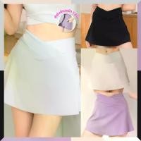 ราคา Darlyn - Bloom skirt กระโปรงสั้นผู้หญิง กระโปรงออกกำลังกาย กระโปรงกางเกงกีฬา เอวสูง มีซับใน (1733074615911810211)