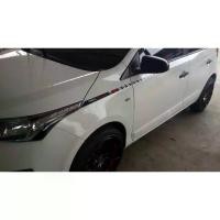 ราคา [COD] สติ๊กเกอร์ ลายข้างรถ TRD Sportivo เส้นยาว ติดรถ TOYOTA YARIS ปี 2015 งานอิ้งค์ สีญี่ปุ่น ไม่ซีดเร็ว sticker ติดรถ แต่งรถ โตโยต้า ยาริส ขาว ดำ ขาวดำ ตาราง (1733087753028994681)