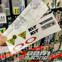 ราคา ส่งฟรี. สติกเกอร์ติดชิวหมวกกันน็อค KYT / Sticker KYT helmet (1732820040921941255)