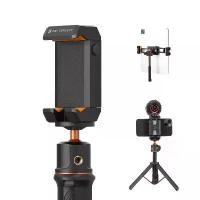 ราคา K&F Concept Tablet and Cellphone Tripod Mount Adapter Holder Adjustable Clamp for iPhone 17/16/15/14/13/12 Pro Max Huawei Clamp [COD] (1733327971117729719)