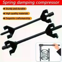 ราคา A Set of Steel Spring Compression Tool Combination - 2 Pieces Uncharged Manual Shock Absorber Coil Clamp with Durable Claw Hook for Shock Absorber and Suspension System Repair (1733173782838871651)