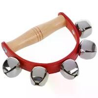 ราคา Tambourine Handbell Baby Kid Child Early Educational Musical Instrument Rhythm Shaking Small Jingle Bell Toy Tool (1733117548397495758)