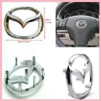 ราคา ก่อน โลโก้พวงมาลัย อะไหล่เดิม มาสด้า มีขา 5.8 * 4.5 , 6.5 * 5.3 cm Steering Wheel Logo Emblem For MAZDA 2 3 CX3 CX5 ขาย (1732785027427173779)