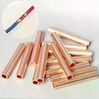 ราคา [COD] 100Pcs Copper Ring Terminal Wire Crimp Connector Bare Cable Battery Terminals Soldered Connectors (1733283137624769998)