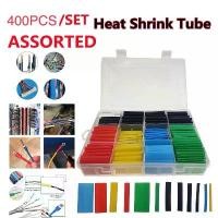 ราคา 400PCS HEAT SHRINK INSULATION TUBING TUBE WRAP WIRE CRIM CABLE SLEEVE FOR ใช้ครั้งเดียว: UNIVERSAL VEHICLE (1733441058153202891)