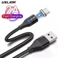 ราคา [COD] USLION 1/2M USB C Magnetic Cable Fast Charging Type C Cable Wire For Xiaomi 13 Magnet USB C Data Charge Wire Phone Adapter Cord (1733443708681749858)