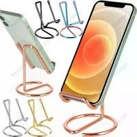 ราคา Cell Phone Stand for Desk, Business Card Holder,Cute Metal Cell Phone Stand, Metal Wire Cellphone Cradle Dock for Phone Tablet [COD] (1733412005213865962)