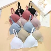 ราคา FONETOO Women Seamless Bra Sexy No Wire Push Up Underwear Girls Students Breathable Thin Bras Female's Bra Breathable Gathered [COD] (1733421910360557237)