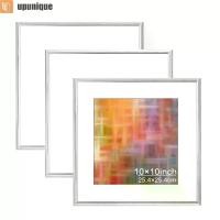 ราคา กรอบรูป 3 ชิ้น ขนาด 10x10 นิ้ว สีเงิน สำหรับตั้งโต๊ะและแขวนผนัง เหมาะสำหรับตกแต่งโต๊ะทำงาน งานเลี้ยงวันเกิด ตกแต่งบ้าน ห้องนั่งเล่น ห้องทำงาน และอุปกรณ์เฟอร์นิเจอร์ ของขวัญที่เหม (1733388683153278656)