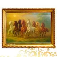 ราคา กรอบรูป ม้า8ตัว เสริมฮวงจุ้ย ความสำเร็จ การงาน ธุรกิจ และโชคลาภ (1732905182182868133)