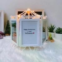 ราคา [D09] มีไฟ [มีเพลงให้เลือก 8 เพลง] กรอบรูปม้าหมุนไขลาน ชิงช้า กรอบรูป ม้ามุน ไขลาน กรอบรูปหมุน กรอบรูปกล่องดนตรี ขายดี (1732775585533036303)