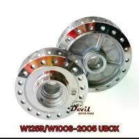 ราคา ดุมล้อ กลึงเงา WAVE125R ดุมกลึงเงา กระจก/ดุมหน้าดิส-หลังดรัม w125R/125X /เวฟ100S 2005-2008 (1733356488458470746)